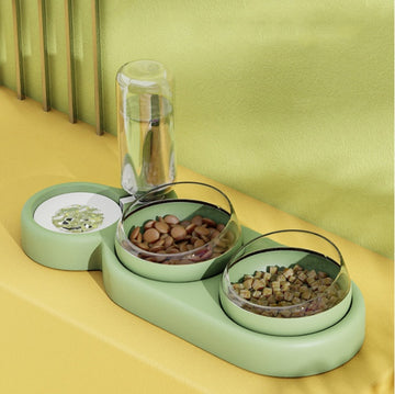 Pet Cat Bowl Automatic Feeder Dog Cat Food