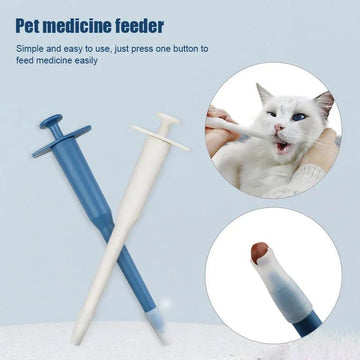 Pet Medicine-Feeder Pill Dispenser Push Dispenser